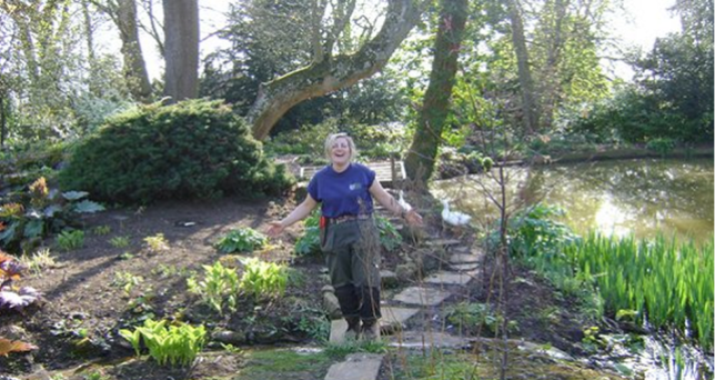 Samantha Jane proud of restoring and updating of a Water Garden